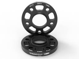 aFe 610-721003-B aFe CONTROL Billet Aluminum Wheel Spacers 5x112 CB66.6 18mm - Toyota GR Supra/BMW G-Series