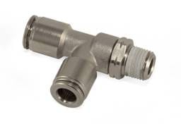Air Lift 21841 Air Lift Run Tee- Male 1/8in Npt X 1/4in Tube X 1/4in Tube