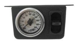 Air Lift 26161 Air Lift Single Needle Gauge Panel With One Paddle Switch- 200 PSI