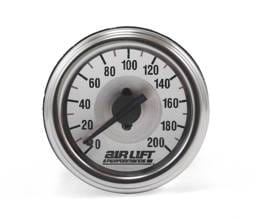 Air Lift 26228 Air Lift Dual Needle Gauge-200 PSI