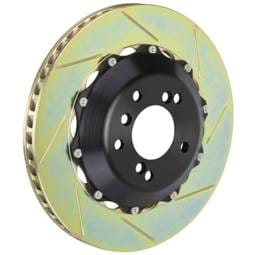Brembo 202.6001A Brembo 03-12 DB9/06-11 V8 Vantage Rear 2-Piece Discs 328x28 2pc Rotor Slotted Type-1