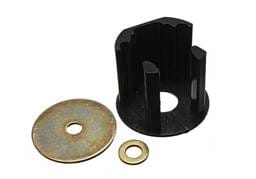 Energy Suspension 15.1107G Energy Suspension 09-11 Audi A3/TT / 09-11 VW Passat/Jetta/GTI MKV/MKVI Black Motor Mount Inserts - Fits 2009-2012 Volkswagen Tiguan