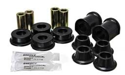 Energy Suspension 15.3107G Energy Suspension 8/73-79 VW Super Beetle (Stamped) Black Front Control Arm Bushing Set - Fits 1973-1975 Volkswagen Super Beetle
