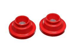 Energy Suspension 15.6104R Energy Suspension 99-06 Volkswagen Golf IV/GTI/Jetta IV Red Rear Coil Spring Isolator Set - Fits 1998-2006 Volkswagen Jetta, Beetle