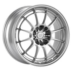 Enkei 365810PO60SP Enkei NT03+M 18x10 5x130 60mm Offset 71.6mm Bore Silver Wheel