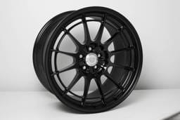 Enkei 3658958040BK Enkei NT03+M 18x9.5 5x100 40mm Offset Black Wheel (Min Order Qty 40)