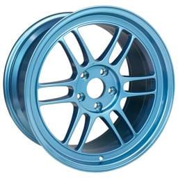 Enkei 3798956538EB Enkei RPF1 18x9.5 5x114.3 38mm Offset 73mm Bore Emerald Blue Wheel (MOQ 40)