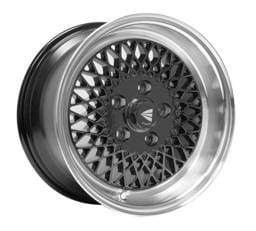 Enkei 465-570-6538BK Enkei92 Classic Line 15x7 38mm Offset 5x114.3 Bolt Pattern Black Wheel