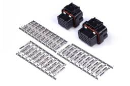 Haltech HT-030001 Haltech AMP 26 & 34 Pin 4 Row 3 Keyway Superseal Connector Set Plug & Pins