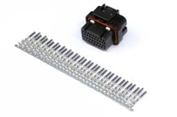 Haltech HT-030009 Haltech AMP 34 Pin 4 Row 3 Keyway Superseal Connector Plug & Pins