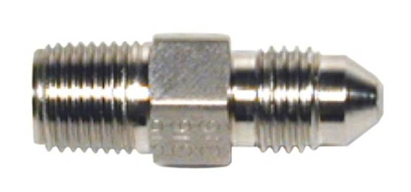 Wilwood 220-6956 Wilwood Inlet Fitting - 1/8-27 NPT to -3 (Straight)