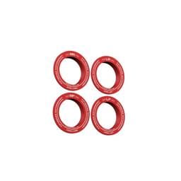 fifteen52 52-RSRRING-RED-CD-SET fifteen52 Holeshot RSR Center Ring - Corner Designation Set of Four - Red