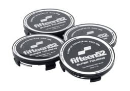 fifteen52 52-ST-CAP-BLACK-SET fifteen52 Super Touring (Chicane/Podium) Center Cap Set of Four - Black/Chrome