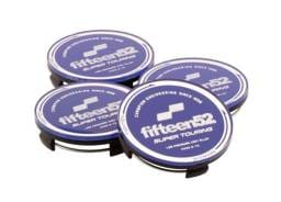 fifteen52 52-ST-CAP-BLUE-SET fifteen52 Super Touring (Chicane/Podium) Center Cap Set of Four - Blue/Chrome