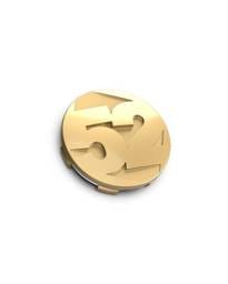 fifteen52 52-TW-CAP-GG fifteen52 65mm Snap In Center Cap Single for Rally Sport/MX/SV Wheels - Gold