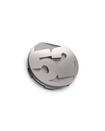 fifteen52 52-TW-CAP-MG fifteen52 65mm Snap In Center Cap Single for Rally Sport/MX/SV Wheels - Magnesium Grey