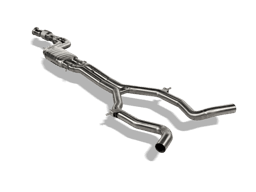 Akrapovic E-ME/SS/2 Akrapovic 2023 Mercedes-AMG C 43 4MATIC (W206, S206) Evolution Link Pipe Set - SS - Fits 2023 Mercedes-Benz C43 AMG