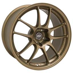 Enkei 460-895-6615TG Enkei PF01 18x9.5 5x114.3 15mm Offset 75mm Bore Titanium Gold Wheel (MOQ 40)