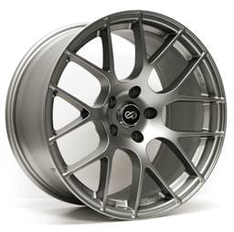 Enkei 467-880-1232GM Enkei Raijin 18x8 32mm Offset 5x120 Bolt Pattern 72.6 Bore Diameter Gunmetal Wheel *Min Qty 40*l